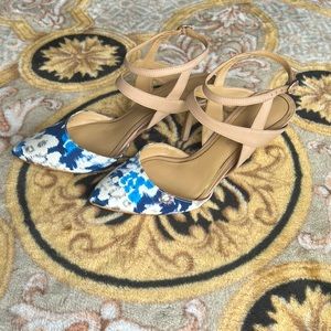 Enzo Angiolini Blue Heels